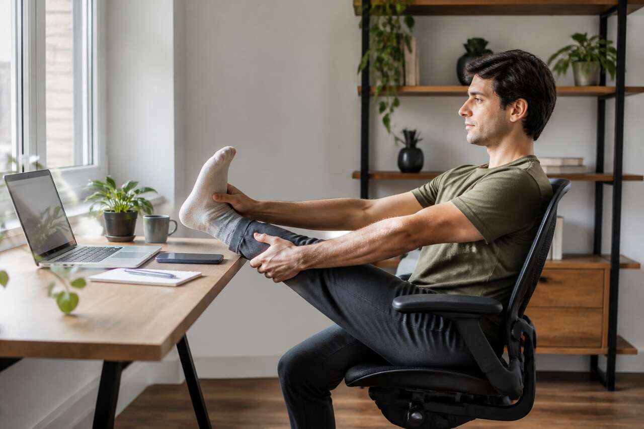 Micro-pauses et exercices express pour activer la circulation