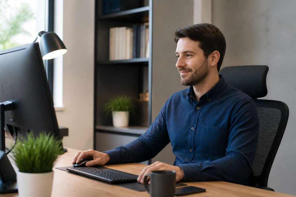 Comment s'installer à son poste informatique ?