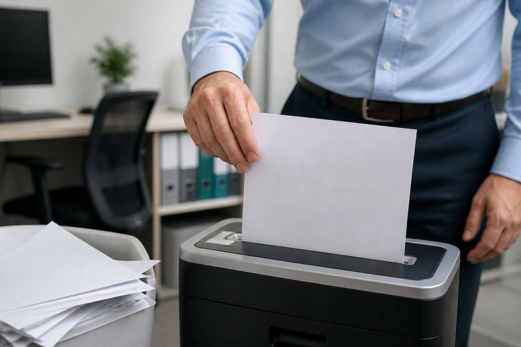Comment détruire des documents ?