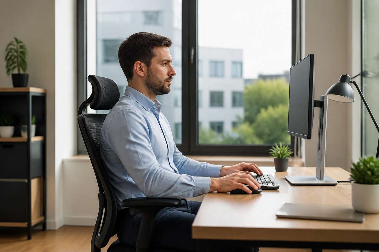 Positionner l’écran pour protéger la nuque et limiter la fatigue visuelle Positionner l’écran pour protéger la nuque et limiter la fatigue visuelle