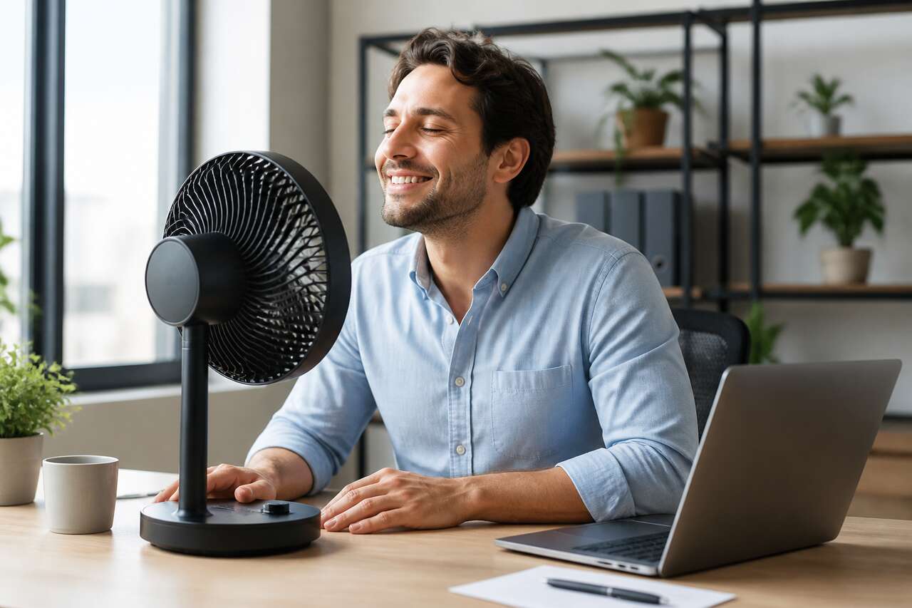 Les meilleurs ventilateurs de bureau pour rester au frais au travail