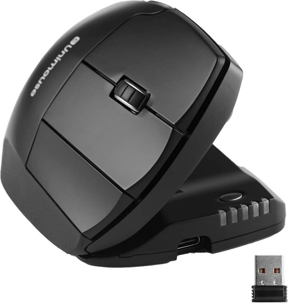 Test de la souris ergonomique Contour Unimouse : inclinaison ajustable et confort pour droitier