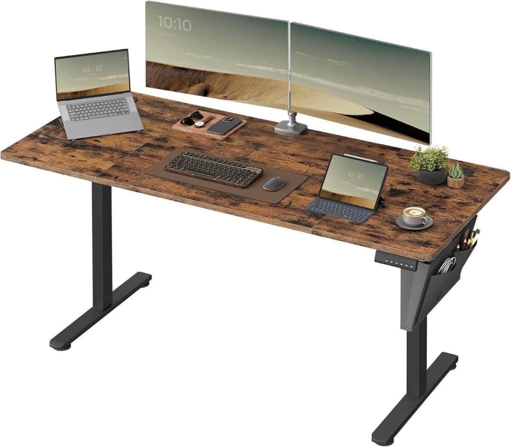 Test du bureau électrique réglable Songmics LSD136K01