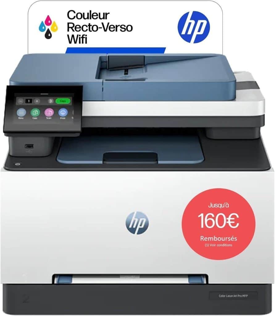 Test : imprimante HP Color LaserJet Pro 3302fdw - performance et polyvalence