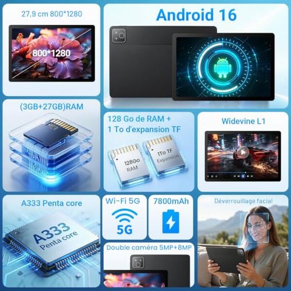 Découvrez notre test complet de la tablette Android 11 pouces : performances, autonomie et fonctionnalités pour un usage quotidien optimal.
