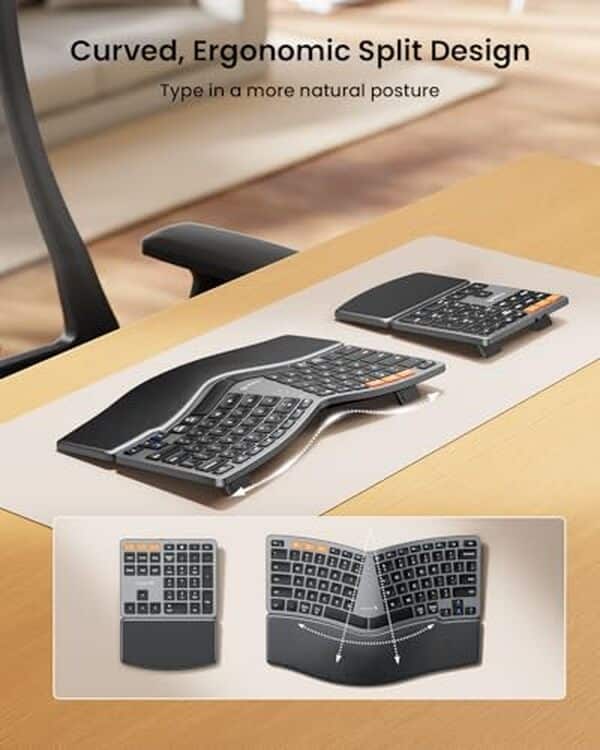 Découvrez notre avis détaillé sur le clavier ergonomique ProtoArc gris sidéral avec pavé numérique : confort, performances et design au banc d'essai.