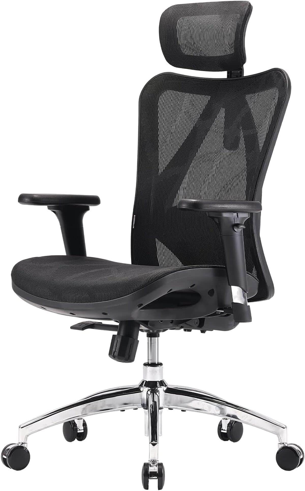 Test : chaise de bureau ergonomique SIHOO avec appuie-tête réglable