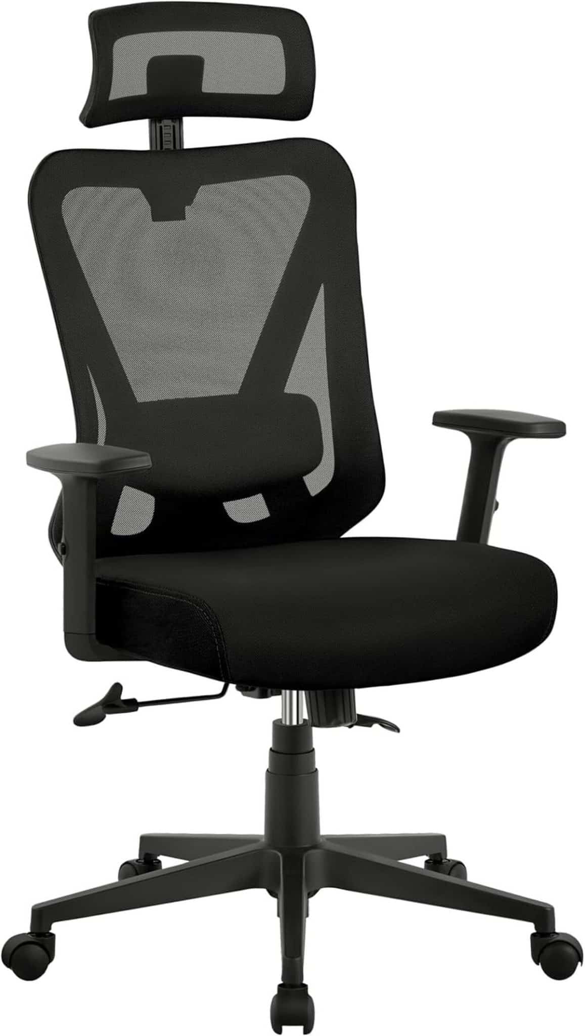 Test : chaise de bureau ergonomique Yaheetech inclinable noir