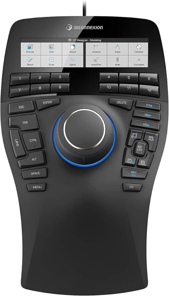 Test de la 3Dconnexion SpaceMouse Enterprise : souris 3D filaire à 31 boutons