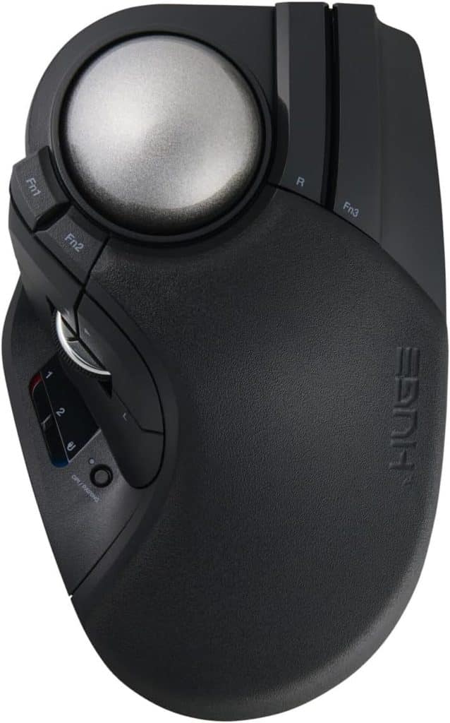 Test de la souris ELECOM Huge Plus : trackball ergonomique et performance sans fil