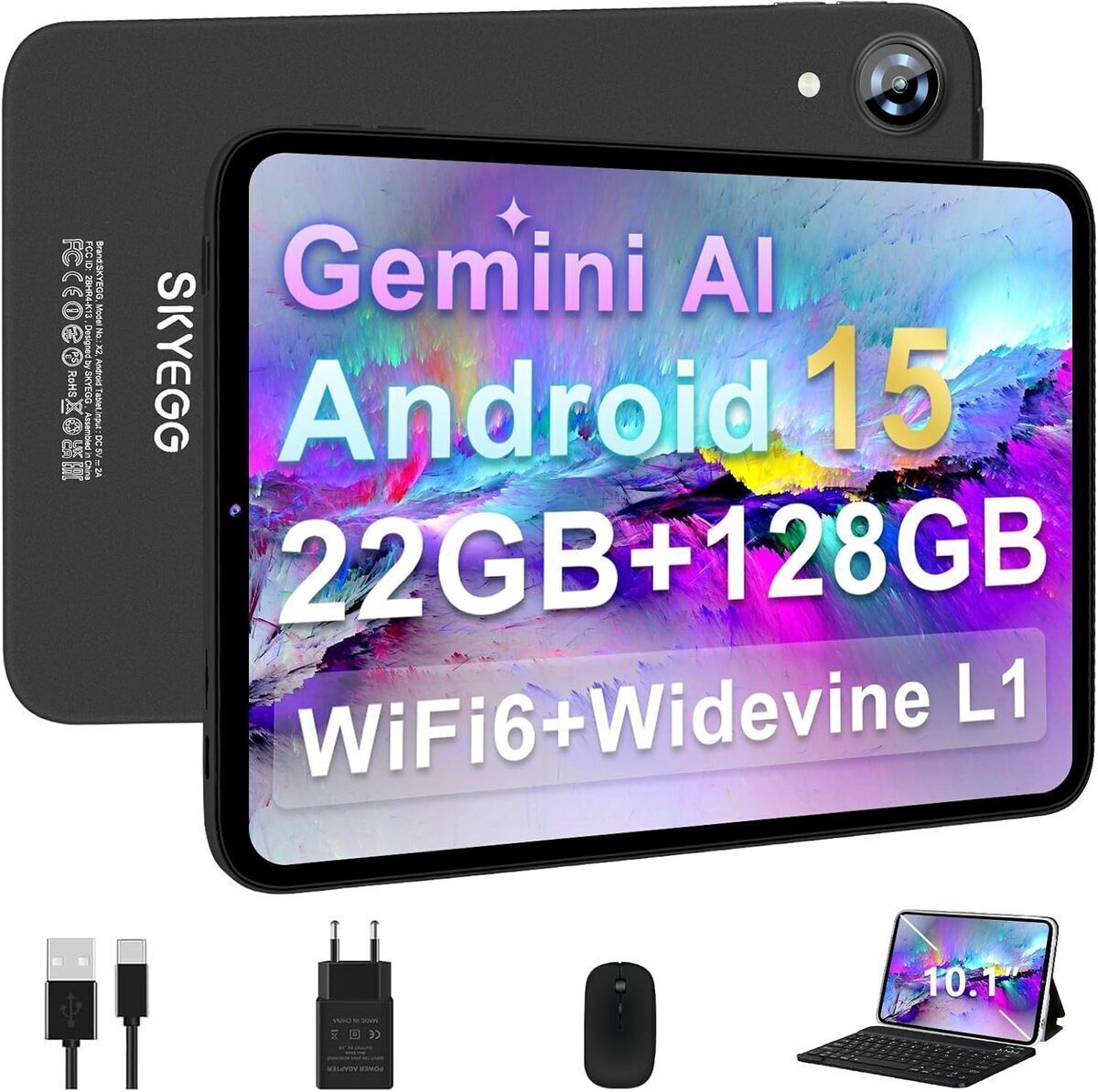 Test de la tablette Android Gemini AI 10 pouces : performance et polyvalence