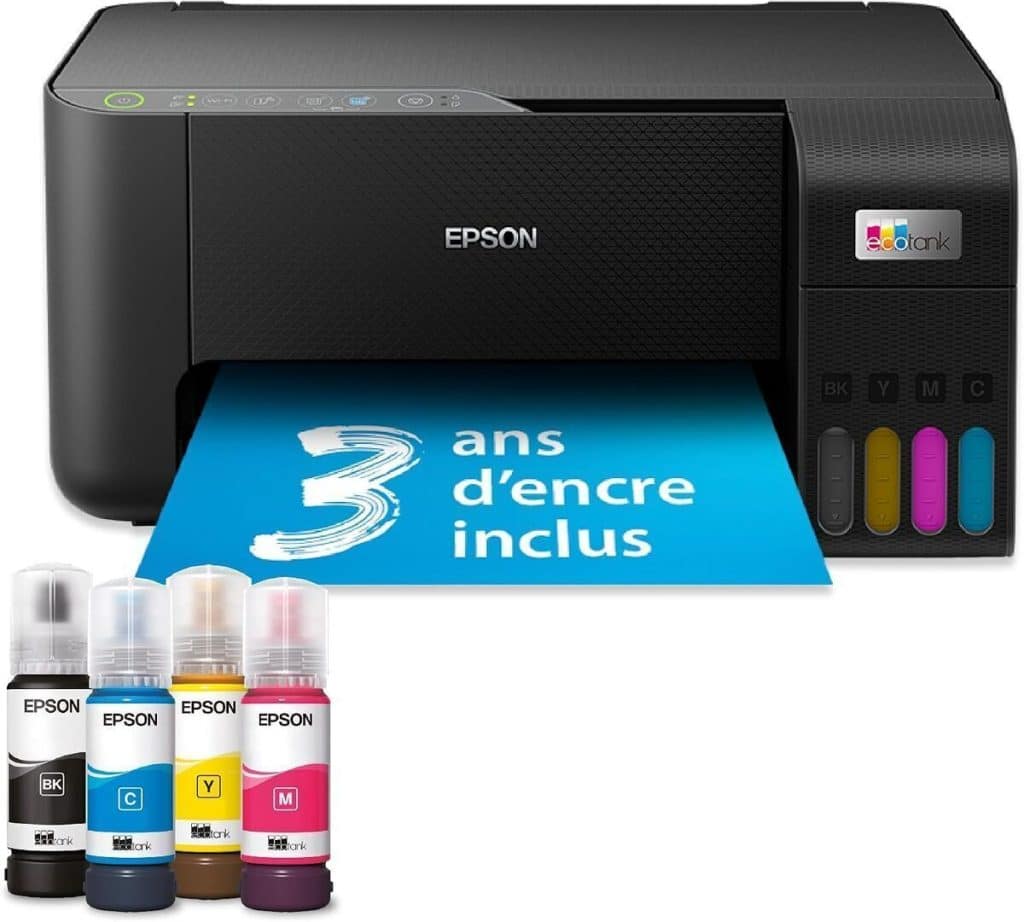 Test de l'imprimante Epson EcoTank ET-2862 : pratique et économique