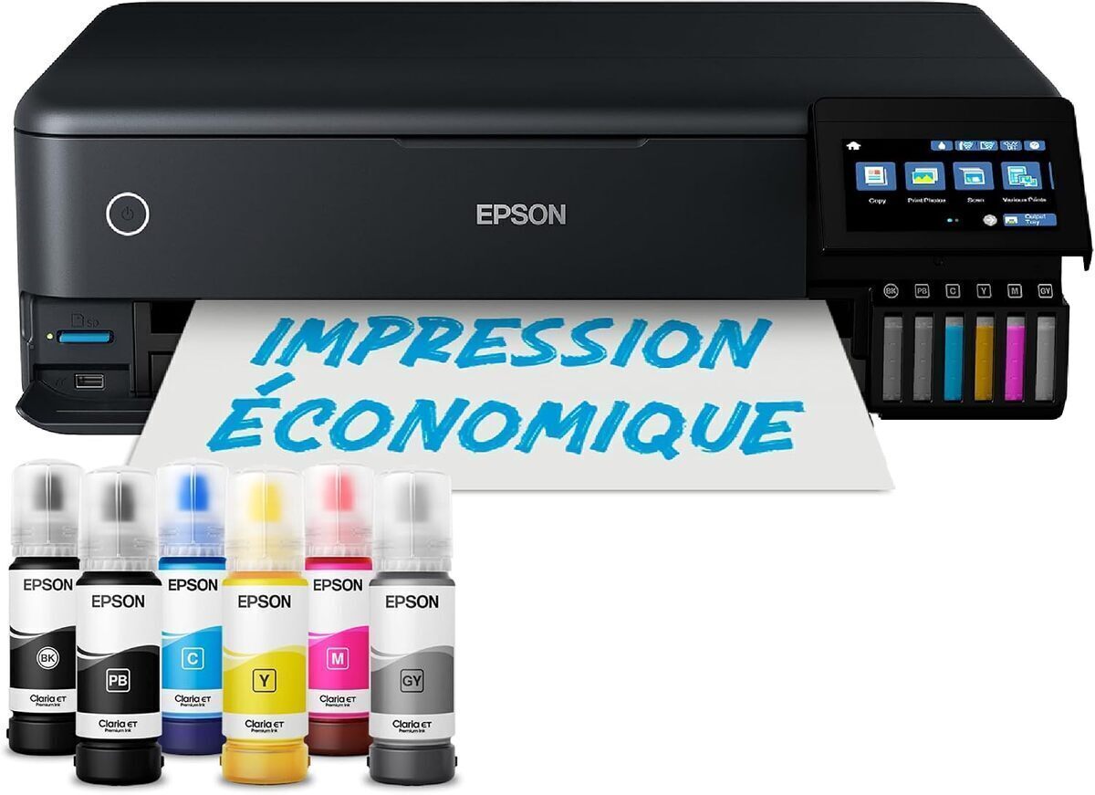 Test de l'imprimante photo A3+ EcoTank ET-8550 Wi-Fi