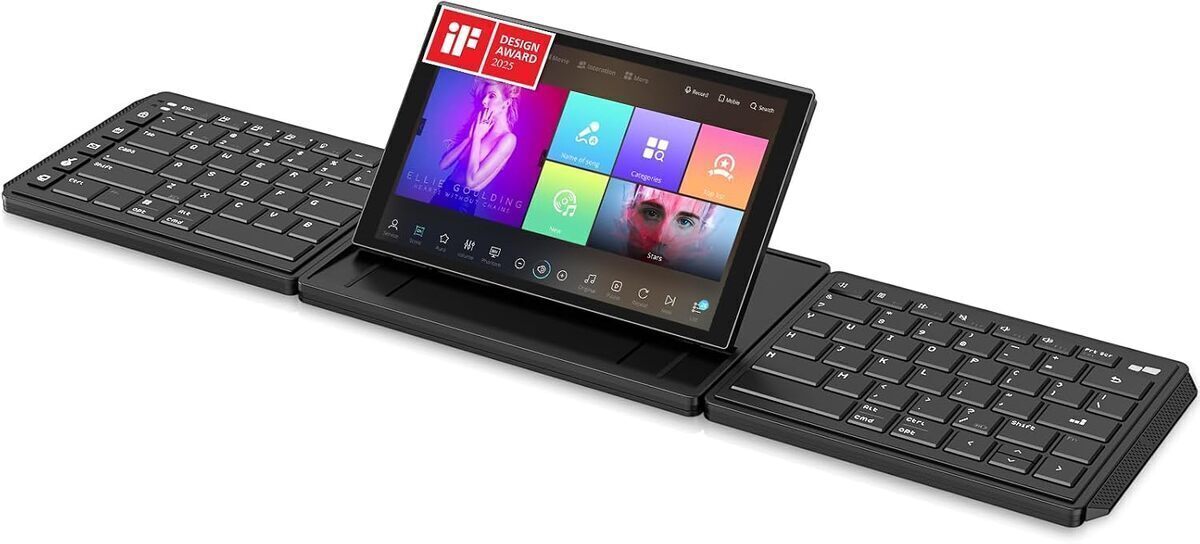 Test du clavier tactile MP Mobile Pixels Tetra 8