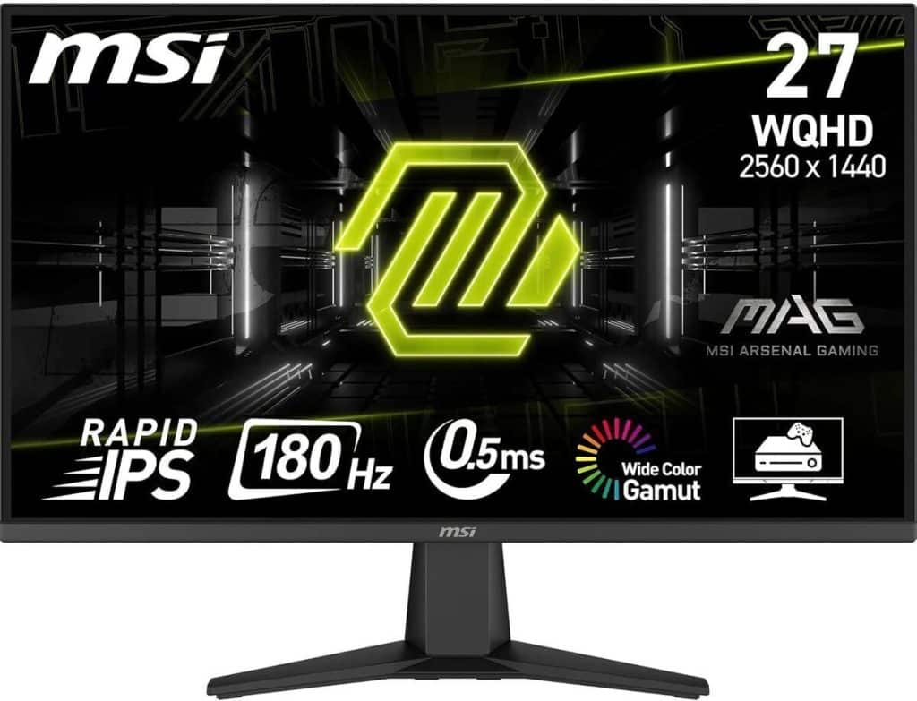 Test : écran gaming MSI MAG 275QF, performance et qualité d'image