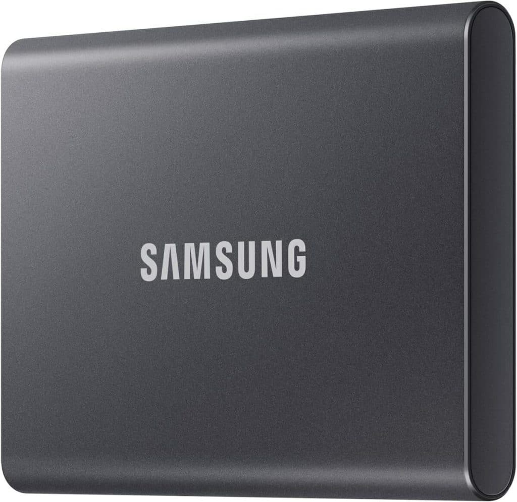 Test : samsung SSD externe T7 1 To, vitesse et sécurité