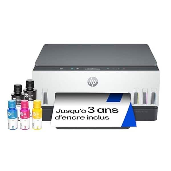 Découvrez notre test complet de l'imprimante HP Smart Tank 6005, la multifonction économique avec encre pour 3 ans. Performances, prix et avis détaillés.