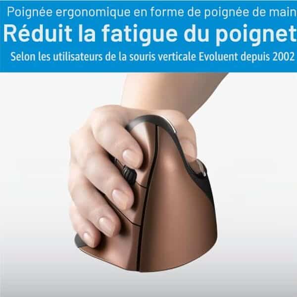 Découvrez notre avis complet sur la souris Evoluent VerticalMouse 4 sans fil : ergonomie, performance et confort pour travail prolongé.