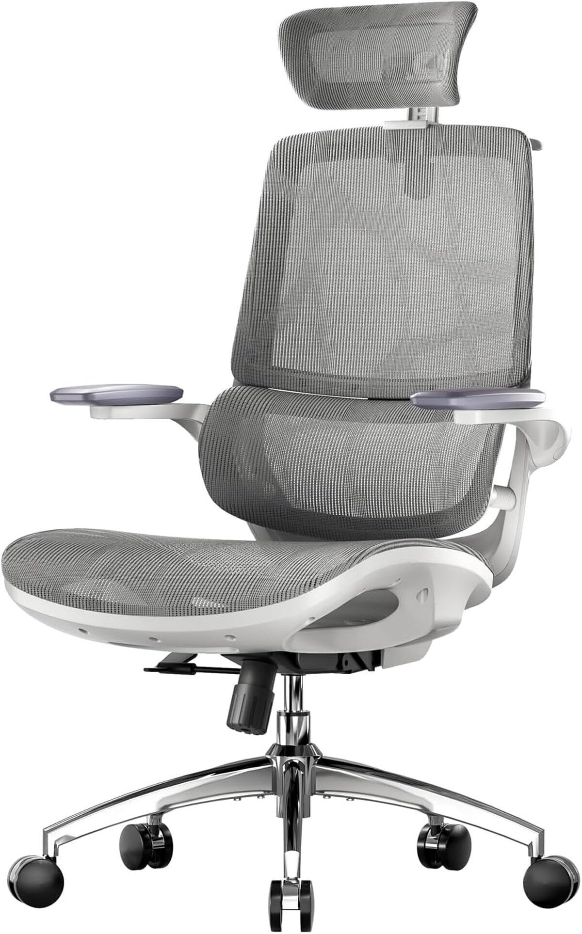 Test : chaise de bureau ergonomique SIHOO M59AS avec accoudoirs 3D et double dossier