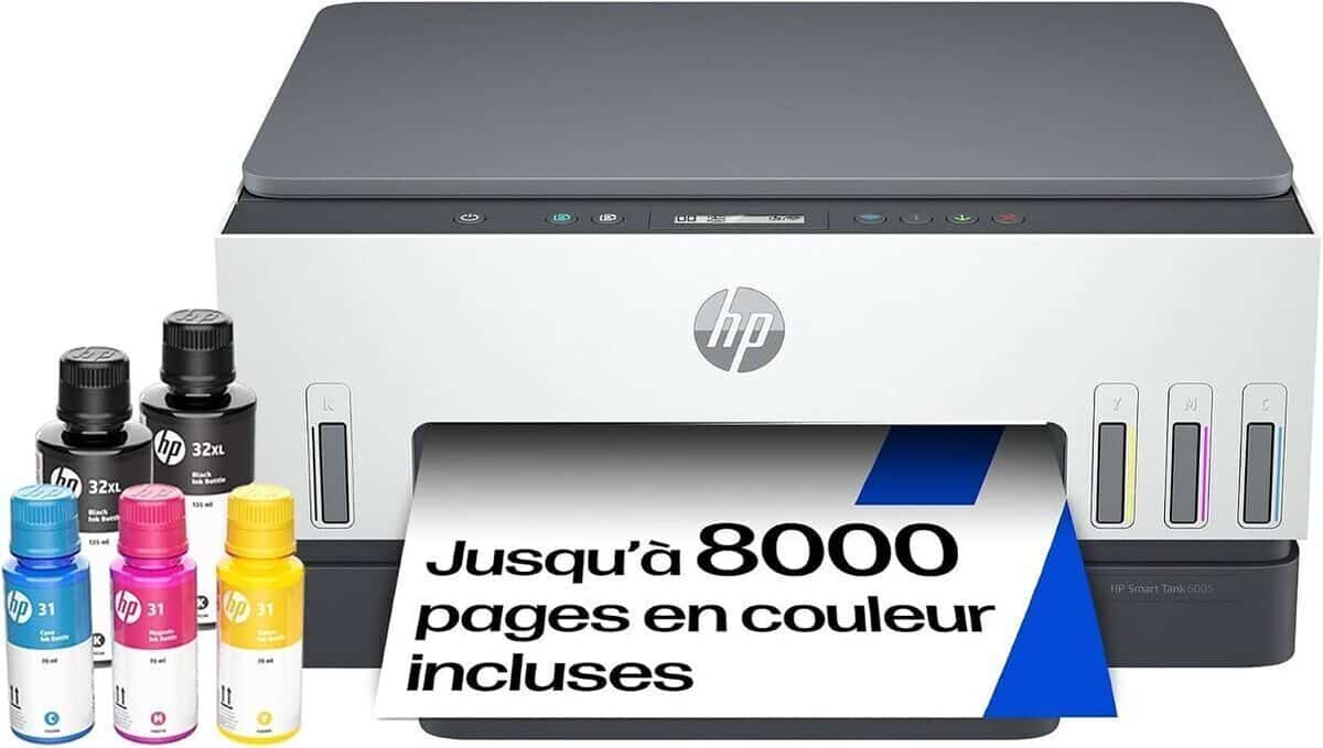 Test de l'imprimante HP Smart Tank 6005 : multifonction avec encre pour 3 ans