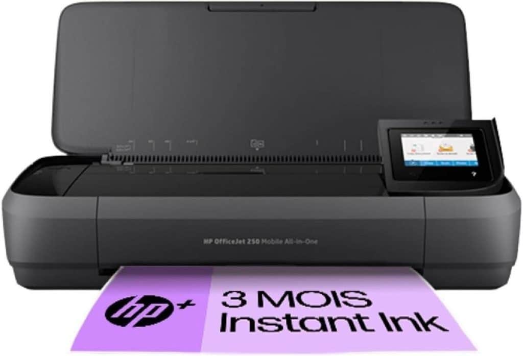 Test de l'imprimante portable HP OfficeJet 250 : polyvalence et connectivité