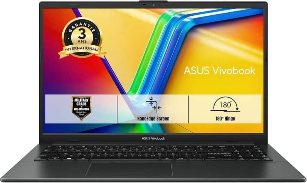 Test du ASUS Vivobook Go 15 : puissance et performance en déplacement