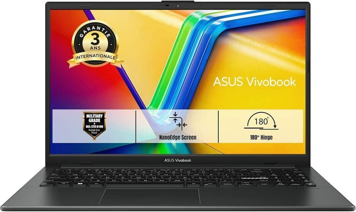 Test du ASUS Vivobook Go 15 : puissance et performance en déplacement