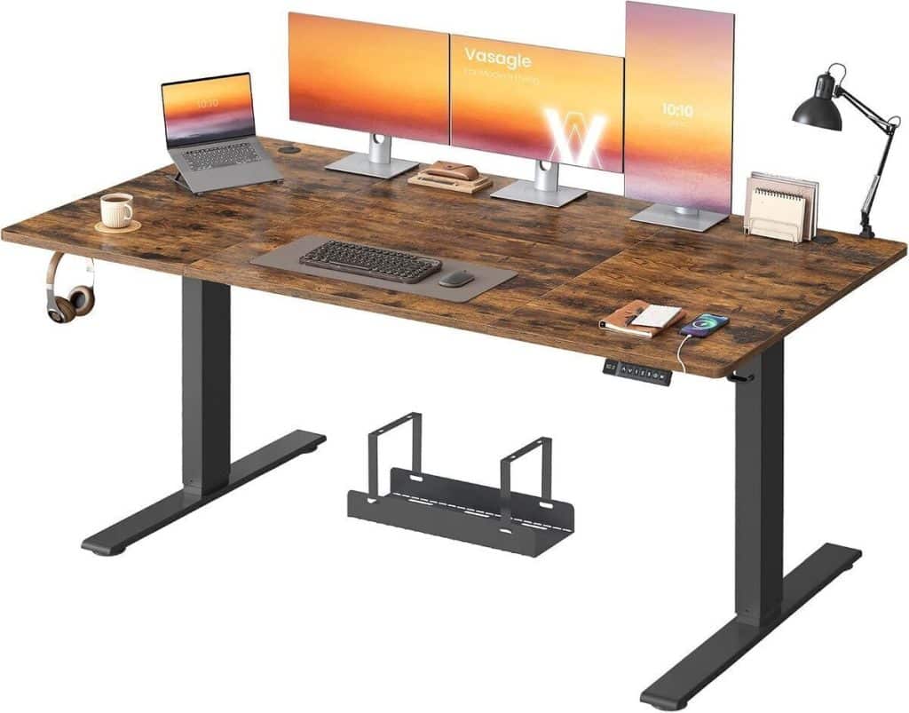 Test du bureau électrique réglable VASAGLE LSD148KD02