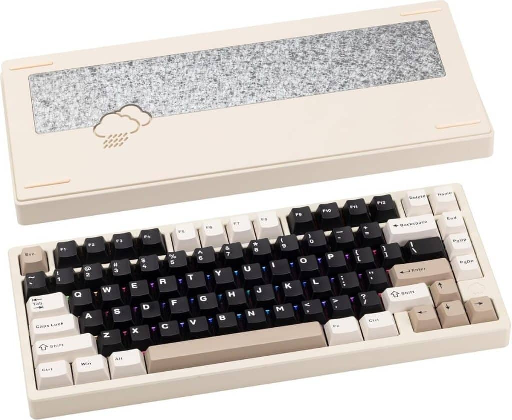 Test du clavier mécanique CutiePcs WOBKEY Rainy 75 : élégance et connectivité complète