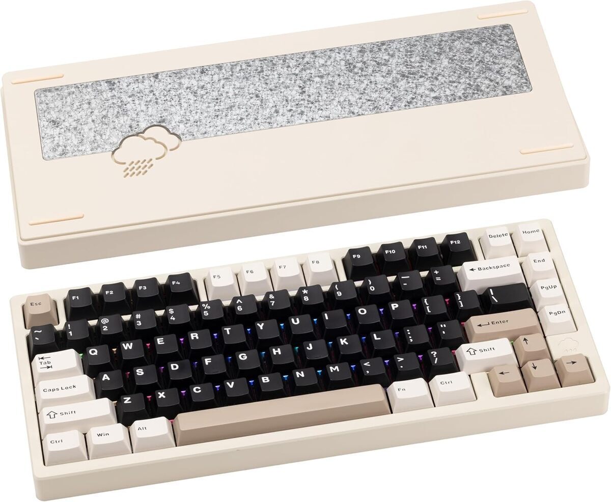 Test du clavier mécanique CutiePcs WOBKEY Rainy 75 : élégance et connectivité complète