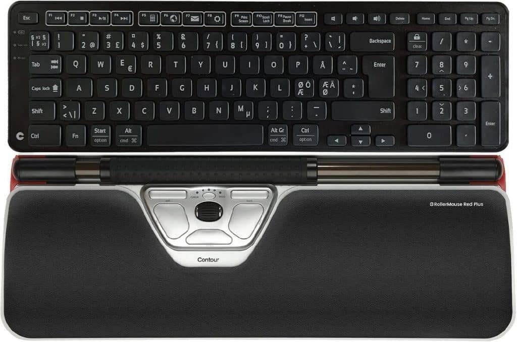 Test du Rollermouse Red Plus : clavier sans fil révolutionnaire
