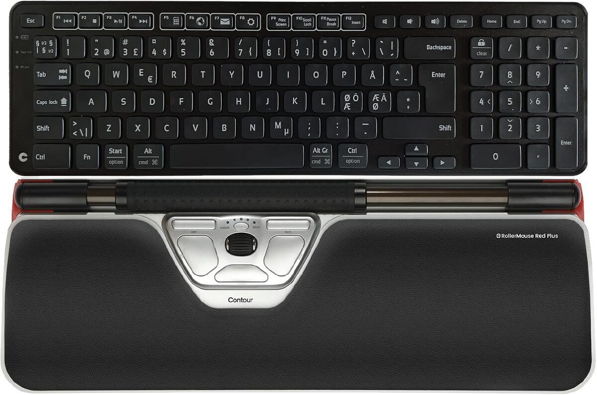 Test du Rollermouse Red Plus : clavier sans fil révolutionnaire