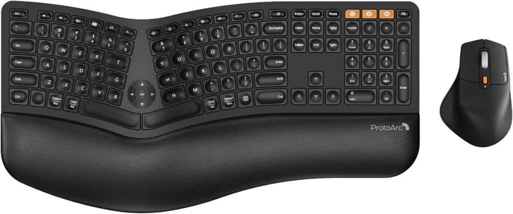 Test ProtoArc EKM01 Plus : souris et clavier bluetooth ergonomiques