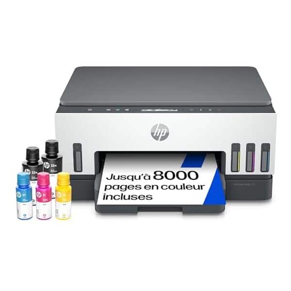 Découvrez notre test détaillé de l'imprimante HP Smart Tank 7005 : performances, capacité de réservoir et économies d'encre pour les professionnels et particuliers.