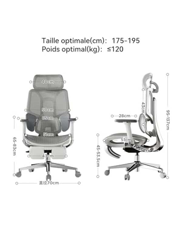 Découvrez notre test complet du fauteuil Hbada E3 Pro : un siège ergonomique avec multiples réglages pour un confort optimal au bureau.