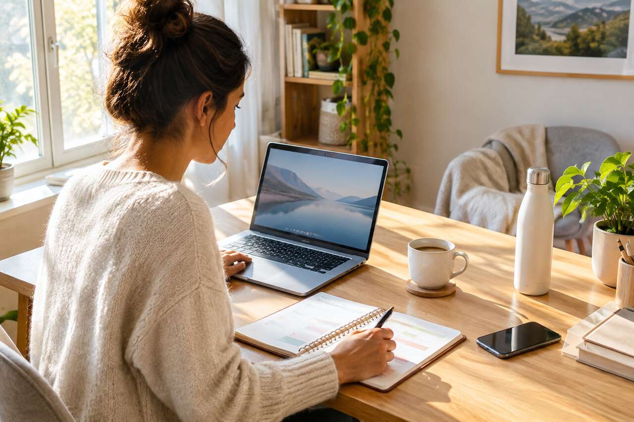 Comment organiser sa journée en télétravail efficacement