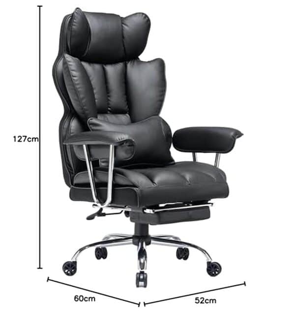 Découvrez notre test complet de la chaise de bureau Efomao grande taille. Analyse détaillée du confort, de la robustesse et des performances pour travail prolongé.