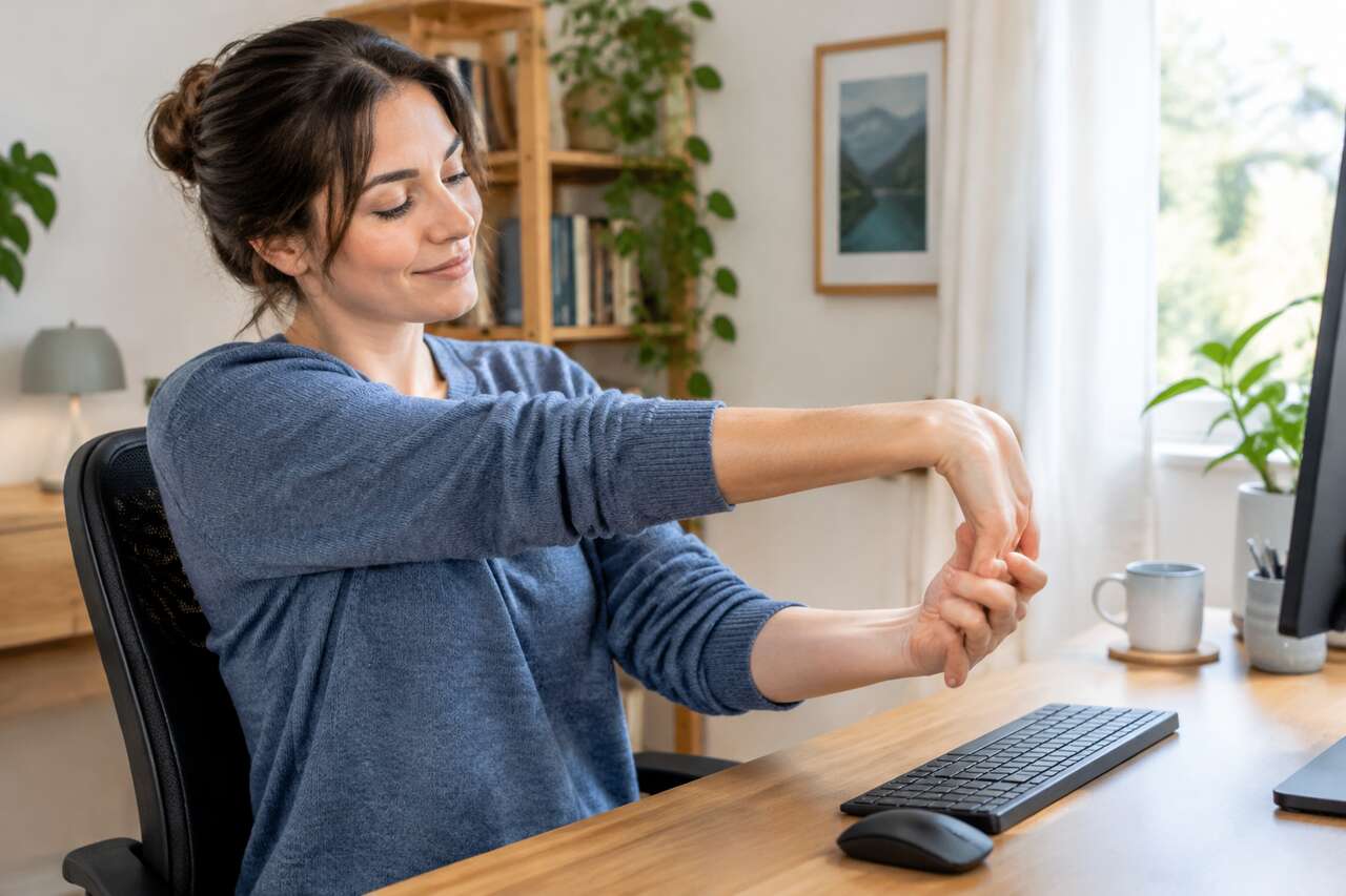 Poignets, avant-bras et mains: pr&eacute;venir l&rsquo;inconfort clavier-souris