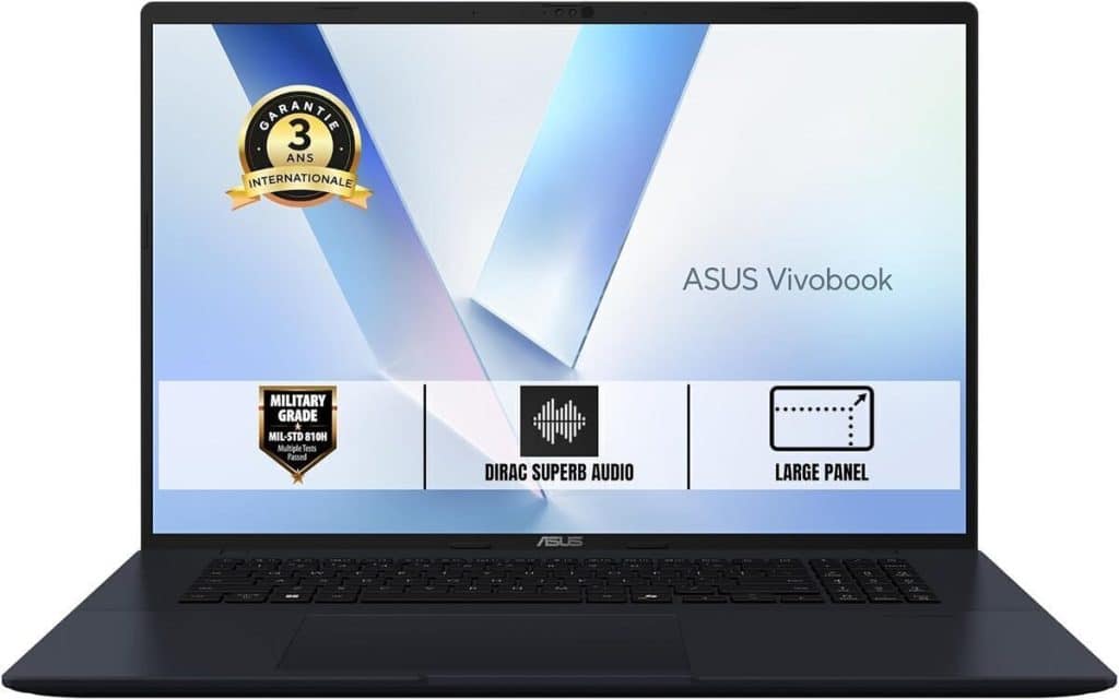Test ASUS Vivobook 18 : performance et design en 18 pouces