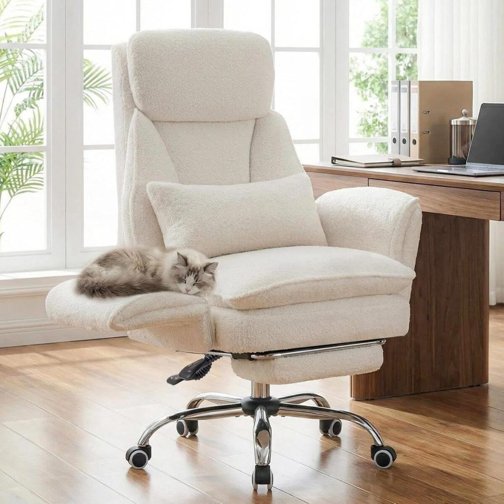 Test : chaise de bureau Ckaff ergonomique avec accoudoirs réglables