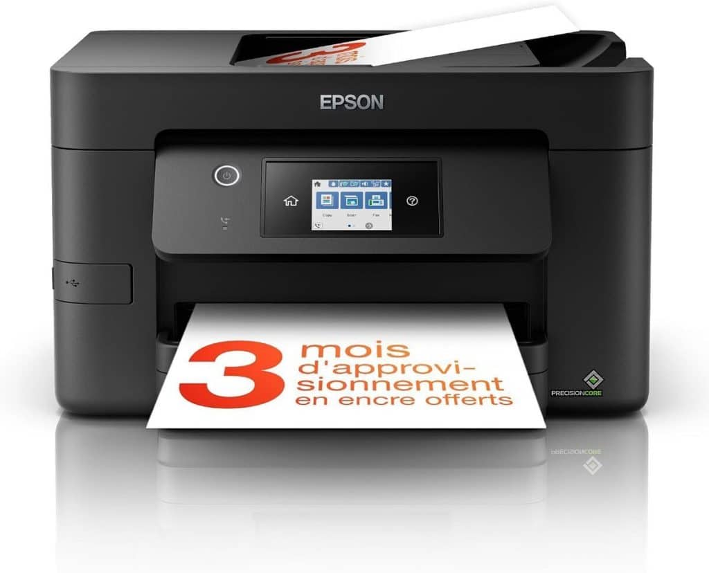 Test de l'imprimante Epson WorkForce WF-3820DWF : performances pro à domicile