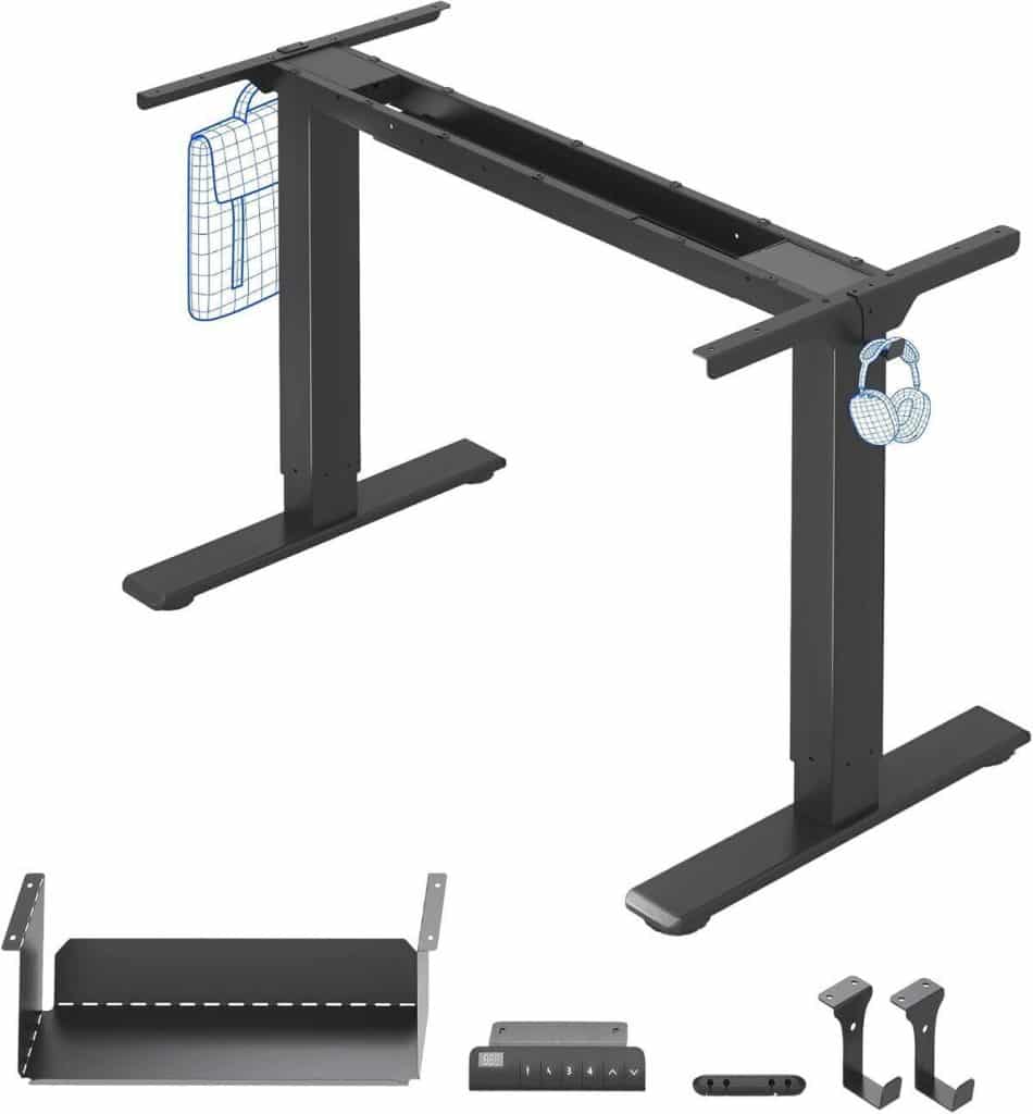 Test du bureau assis-debout électrique FLEXISPOT à deux moteurs