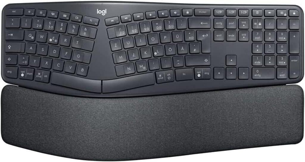 Test du clavier ergonomique Logitech Ergo K860 noir