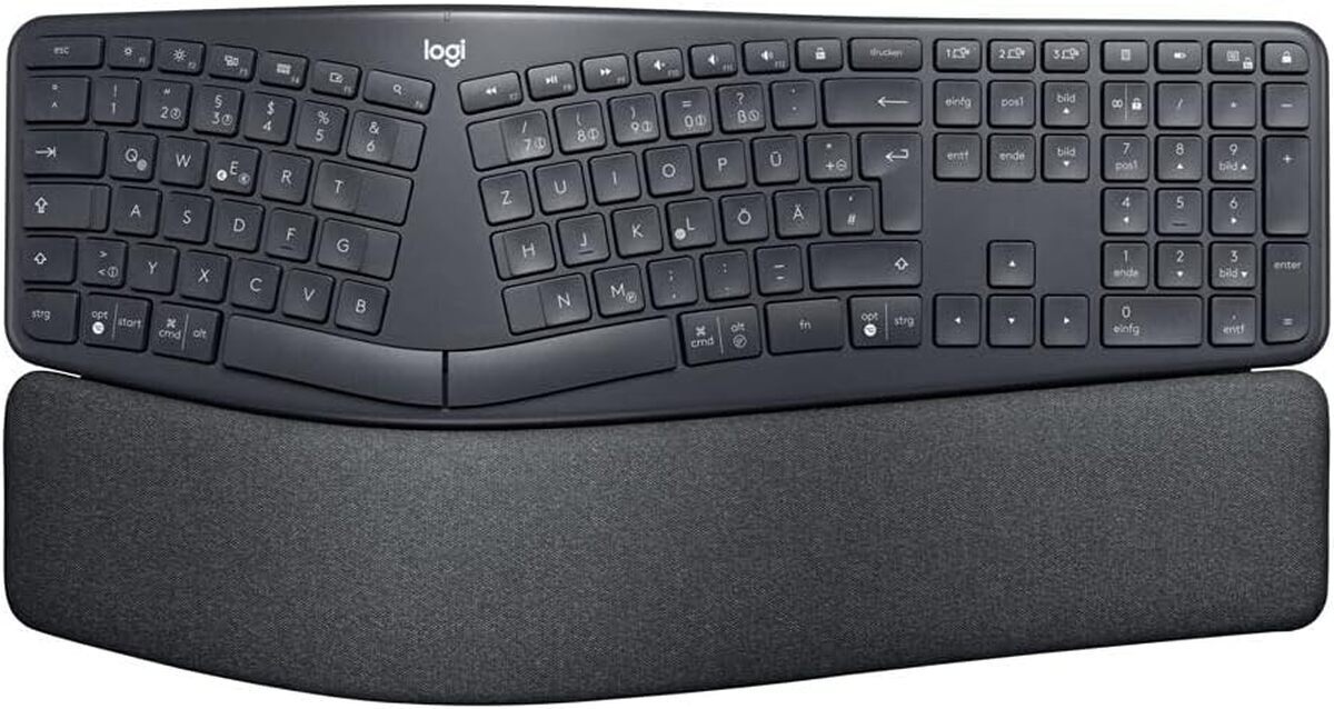 Test du clavier ergonomique Logitech Ergo K860 noir