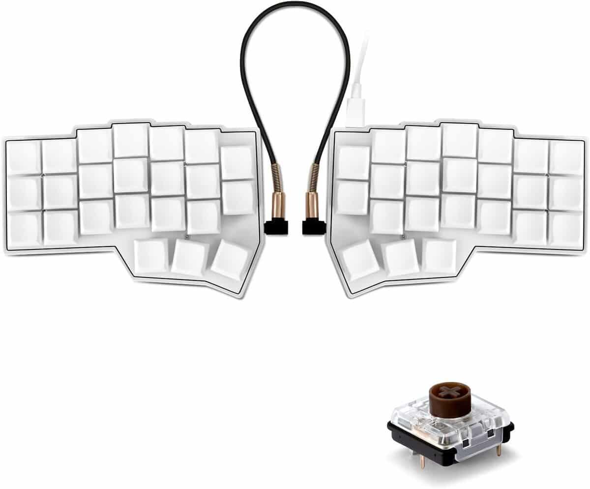 Test du clavier YIVU Corne LP : ergonomique et personnalisable