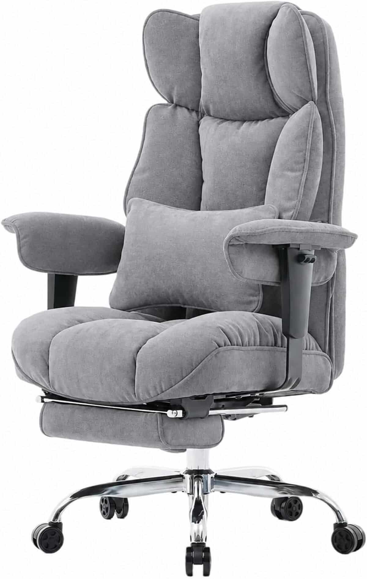 Test : efomao chaise de bureau grande taille 200 kg