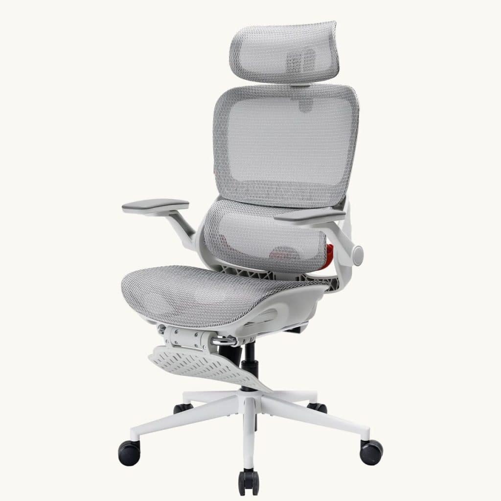Test : fauteuil de bureau ergonomique Sihoo B100 Pro JT avec support lombaire et repose-pieds