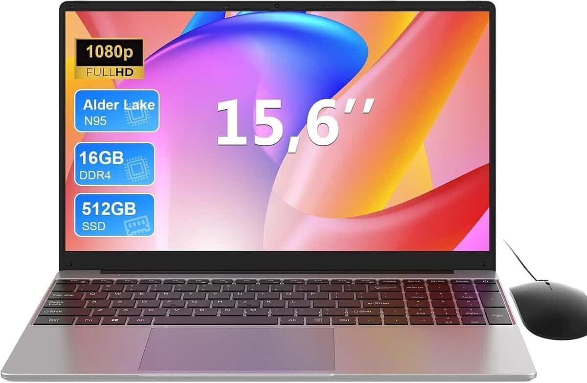 Test : ordinateur portable Alder Lake N95 16 Go DDR4, puissant et polyvalent